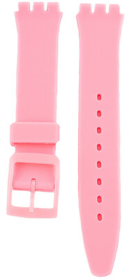 Siliconen horlogeband Ricardo Barletta (voor Swatch), roze