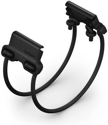 Siliconen horlogeband Garmin 26mm Bungee Mount (voor Garmin Fenix 8/7X/6X (51mm), Tactix enz.), zwart, QuickFit, 010-13249-02