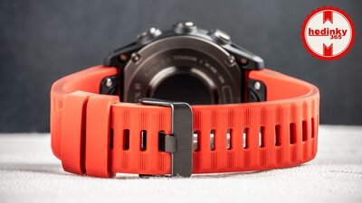 Siliconen horlogeband Ricardo Livigno 20mm, Red, QuickFit