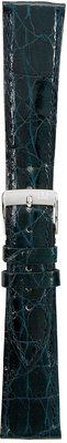 Leren horlogeband Morellato Tracy 2197052.062 M, blauw, krokodillenleer
