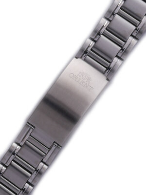 Roestvrijstalen horlogeband Orient KCFLQSS 22mm (voor model FEU03), zilver