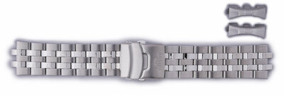 Roestvrijstalen horlogeband Orient PDEACSS 24mm (voor model TT0Q), zilver
