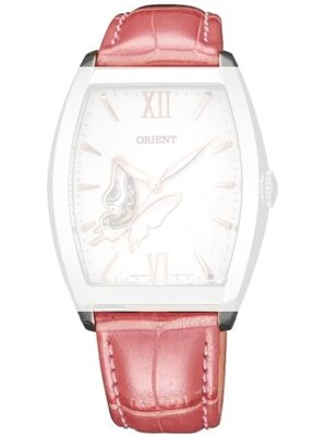 Leren horlogeband Orient UDERGSZ 19mm (voor model DBAE), roze