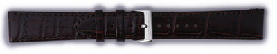 Leren horlogeband Orient UDFEFST 20mm (voor model GW05), bruin