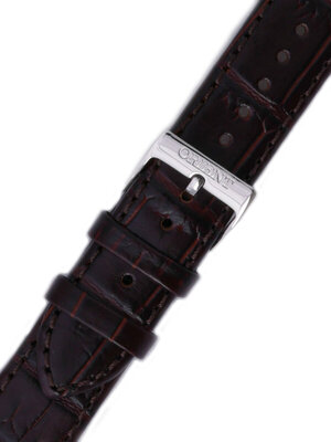 Leren horlogeband Orient UDFEFST 20mm (voor model GW05), bruin