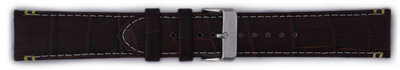 Leren horlogeband Orient UDFFCS1 22mm (voor model FEU0B), bruin