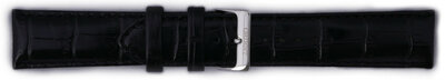 Leren horlogeband Orient UDFJBSB 22mm (voor model FAG00), zwart