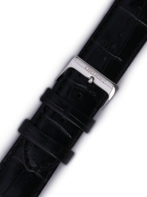 Leren horlogeband Orient UDFJBSB 22mm (voor model FAG00), zwart