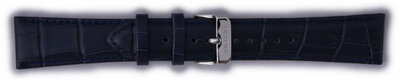 Leren horlogeband Orient UL016013J0 22mm (voor model RA-AG00), blauw
