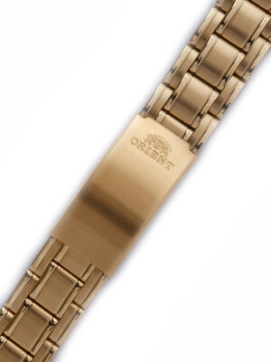 Roestvrijstalen horlogeband Orient KDBAVGG 18mm (voor model BEM5E), goud