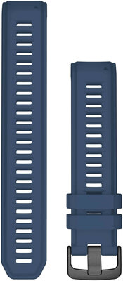siliconen horlogeband Garmin (voor Instinct 2), blauw V1, 010-13105-08