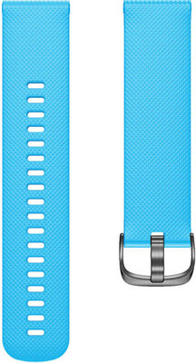 Siliconen bandje Ricardo 22mm (pro Garmin Forerunner 255, Vívoactive 4 aj.), blauw, Quick Release, verlengde lengte