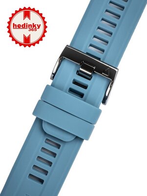 siliconen horlogeband Ricardo San Martino 26mm, Blue, QuickFit