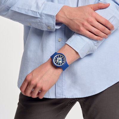 Swatch ISwatch Blue SB01N102