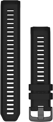 Siliconen horlogeband Garmin 22mm (voor Instinct 2), zwart V1, 010-13105-06