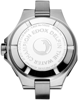 Edox Delfin Diver Date Lady 53020-3m-bun