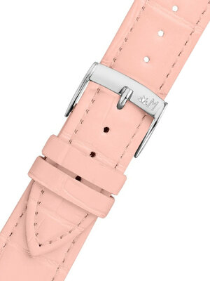 Leren riempje Morellato Tiglio 5673D74.087 M, roze, eco-leer
