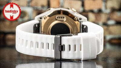 Siliconen horlogeband Ricardo Livigno 20mm, White, QuickFit