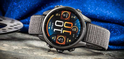 Nylon riempje Ricardo 20mm (pro Garmin Fenix 8/7S/6S (43mm), aj.), grijs, doortrek