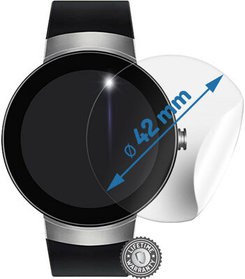 Beschermfolie Screenshield voor horloges, diameter 42mm