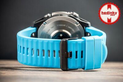 Siliconen horlogeband Ricardo Livigno 26mm, Light Blue, QuickFit