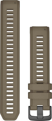 Siliconen horlogeband Garmin 22mm (voor Instinct 2), beige, 010-13105-07