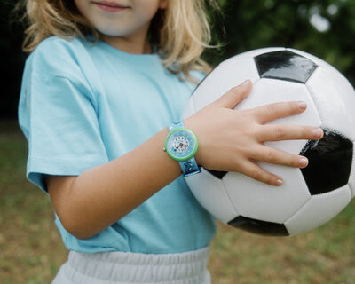 Flik Flak ZFBNP209 met voetbalmotief