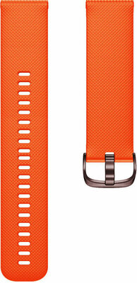 Siliconen horlogeband Ricardo Pila 20mm, Orange, Quick Release