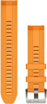 Siliconen horlogeband Garmin 22mm (voor Garmin MARQ), oranje, 010-13225-04