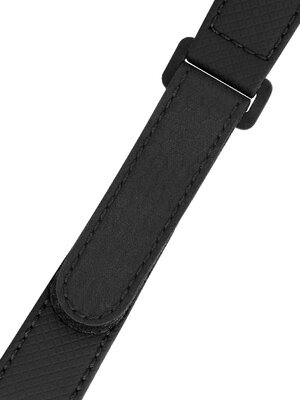 Textiel bandje Morellato Grip 5762D83.019 M, zwart, gerecycleerd materiaal