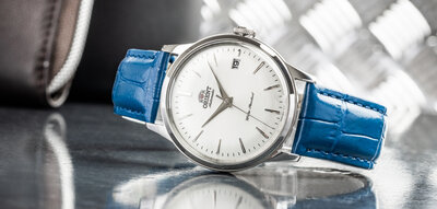 Leren riempje Ricardo Todi, blauw V1