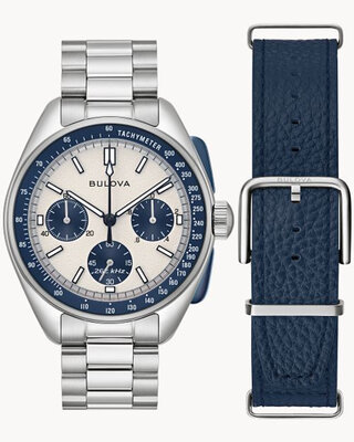 Bulova Lunar Pilot Quartz Chronograph 98K112 (+ reserveriempje)