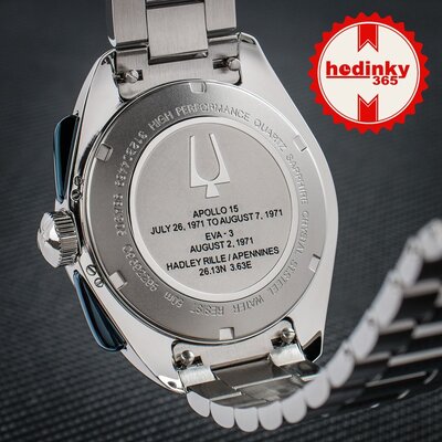 Bulova Lunar Pilot Quartz Chronograph 98K112 (+ vervangende horlogeband)