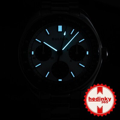 Bulova Lunar Pilot Quartz Chronograph 98K112 (+ vervangende horlogeband)