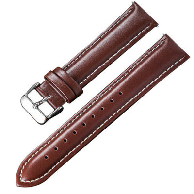 leren horlogeband Ricardo Cagli, bruin V2, Quick Release