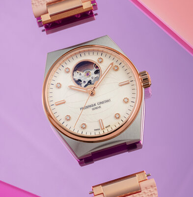 Frederique Constant Highlife Ladies Heart Beat Automatic FC-310VD2NH2B (+ reserveriempje)