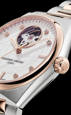 Frederique Constant Highlife Ladies Heart Beat Automatic FC-310VD2NH2B (+ reserveriempje)