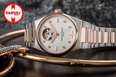 Frederique Constant Highlife Ladies Heart Beat Automatic FC-310VD2NH2B (+ vervangende horlogeband)