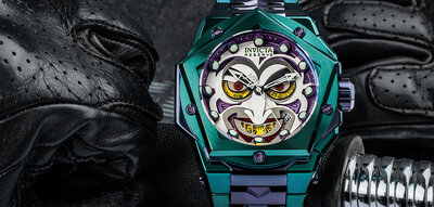 Invicta DC Comics Quartz 54mm 44461 Joker Limited Edition