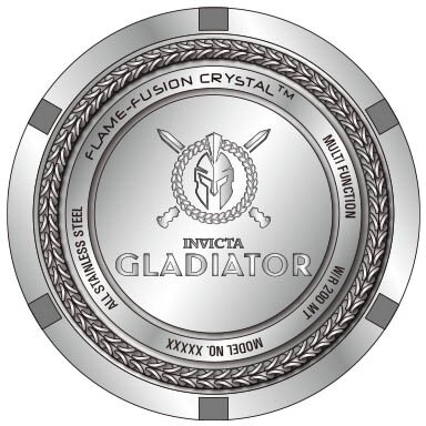 Invicta Gladiator Quartz 43mm 42232 (258 diamantů)