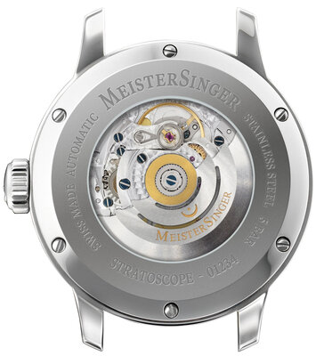MeisterSinger Stratoscope Golden Moon Phase Automatic ST982G_SG03