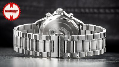 Roestvrijstalen horlogeband Ricardo Montorio, zilver