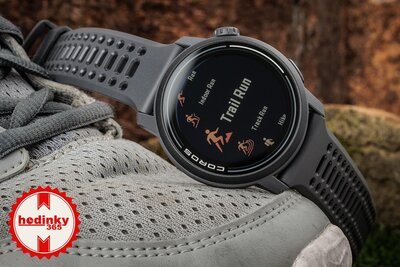 Coros Pace 3 Black / Silicone Band