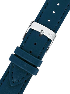 Leren riempje Morellato Edera 5804419.062 M, blauw, eco-leer