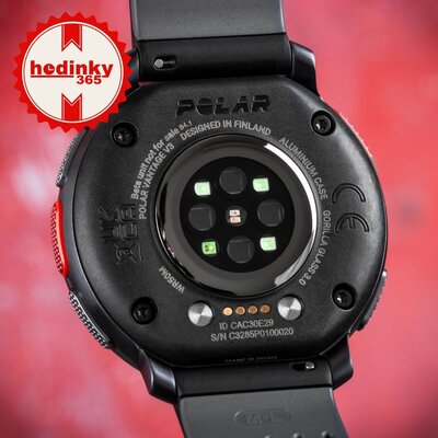 Polar Vantage V3 Night Black, maat S-L