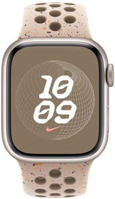 Siliconen bandje Apple (pro Apple Watch 38/40/41mm), beige, maat M/L