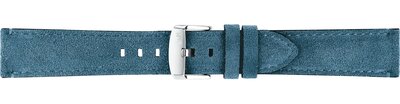 Leren horlogeband Morellato Schumann 5805D92.064 M, blauw