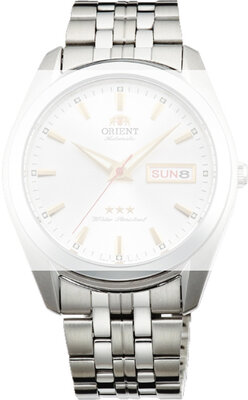 Roestvrijstalen horlogeband Orient KDFJLSS 20mm (voor model RA-AB00, AB0D), zilverkleurig