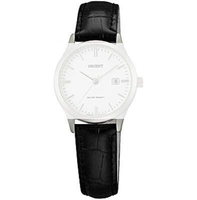 Leren horlogeband Orient UDDJLSB 14mm (voor model SZ3N), zwart