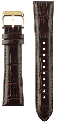 Leren horlogeband Orient UL002011K0 21mm (voor model RA-AG00), bruin